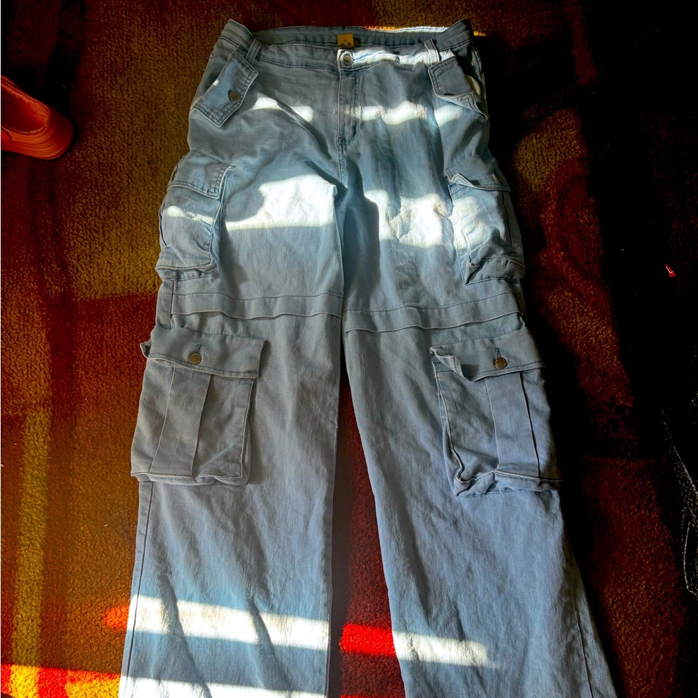 Cute Jean cargo pants